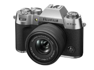 Fujifilm X-T50 Silver with XC15-45mm f3.5-5.6 OIS PZ Lens