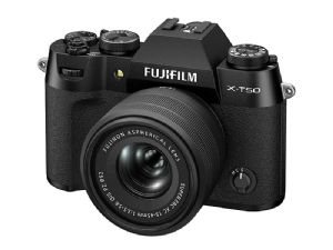 Fujifilm X-T50 Black with XC15-45mm f3.5-5.6 OIS PZ Lens