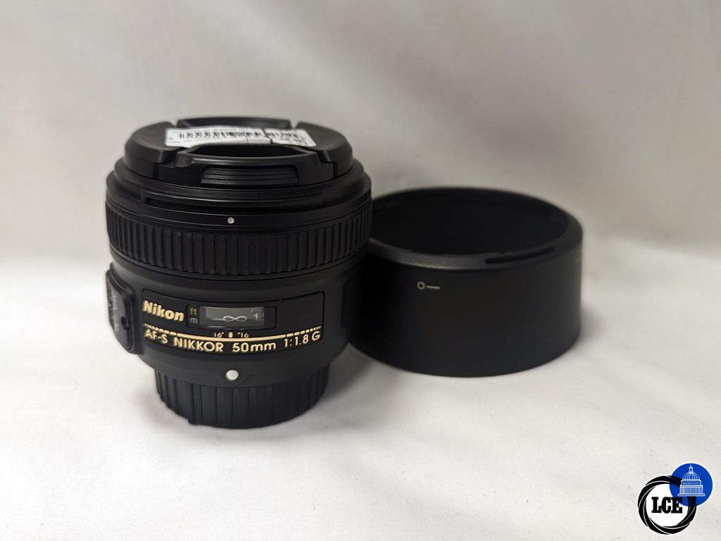 Nikon AF-S 50mm f1.8 G Lens 