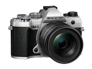OM SYSTEM OM-5 + ED 12-45mm F4.0 PRO Lens - Silver