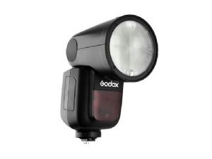 Godox V1 Round head flash with rechargeable battery - Fujifilm fit