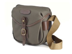 Billingham Hadley Digital Camera Bag Sage FibreNyte / Chocolate Leather (Olive Lining)