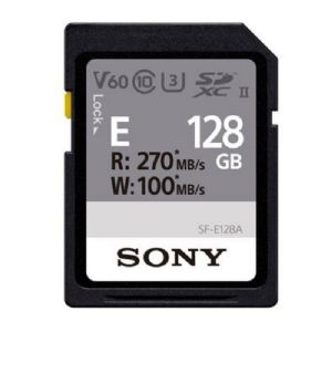 Sony 128Gb SDXC UHS-II E Series Professional Memory Card SF-E128A