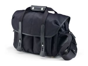 Billingham 307 Camera Bag Black FibreNyte / Black Leather (Olive Lining)