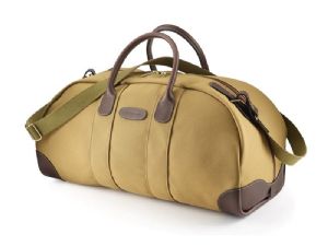 Billingham Weekender Leisure Bag Khaki FibreNyte / Chocolate Leather (Olive Lining)
