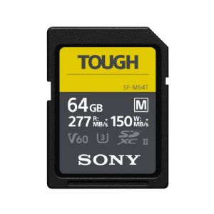 Sony 64Gb SDXC UHS-II M Series Tough Professional Memory Card SF-M64T