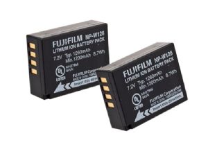 Fujifilm Lithium Ion battery NP-W126S Twin Pack