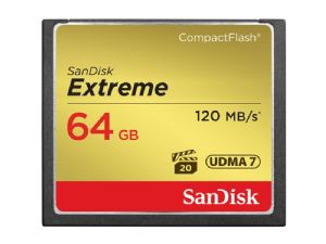 Sandisk Extreme 64GB Compact Flash 120MB/s UDMA 7