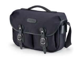 Billingham Hadley Pro 2020 Shoulder Bag Black FibreNyte / Black Leather (Olive Lining)