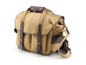 Billingham 207 Camera Bag Khaki FibreNyte / Chocolate Leather (Olive Lining)