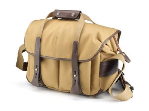 Billingham 307 Camera Bag Khaki FibreNyte / Chocolate Leather (Olive Lining)