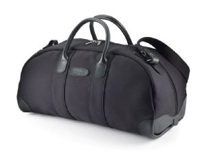 Billingham Weekender Leisure Bag Black FibreNyte / Black Leather (Olive Lining)