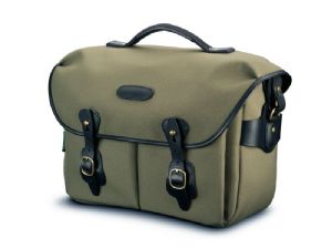 Billingham Hadley One Camera Bag Sage FibreNyte / Black Leather (Olive Lining)