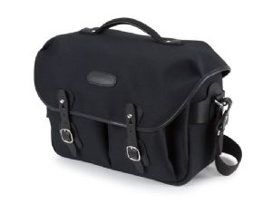 Billingham Hadley One Camera Bag Black FibreNyte / Black Leather (Olive Lining)