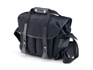 Billingham 207 Camera Bag Black FibreNyte / Black Leather (Olive Lining)