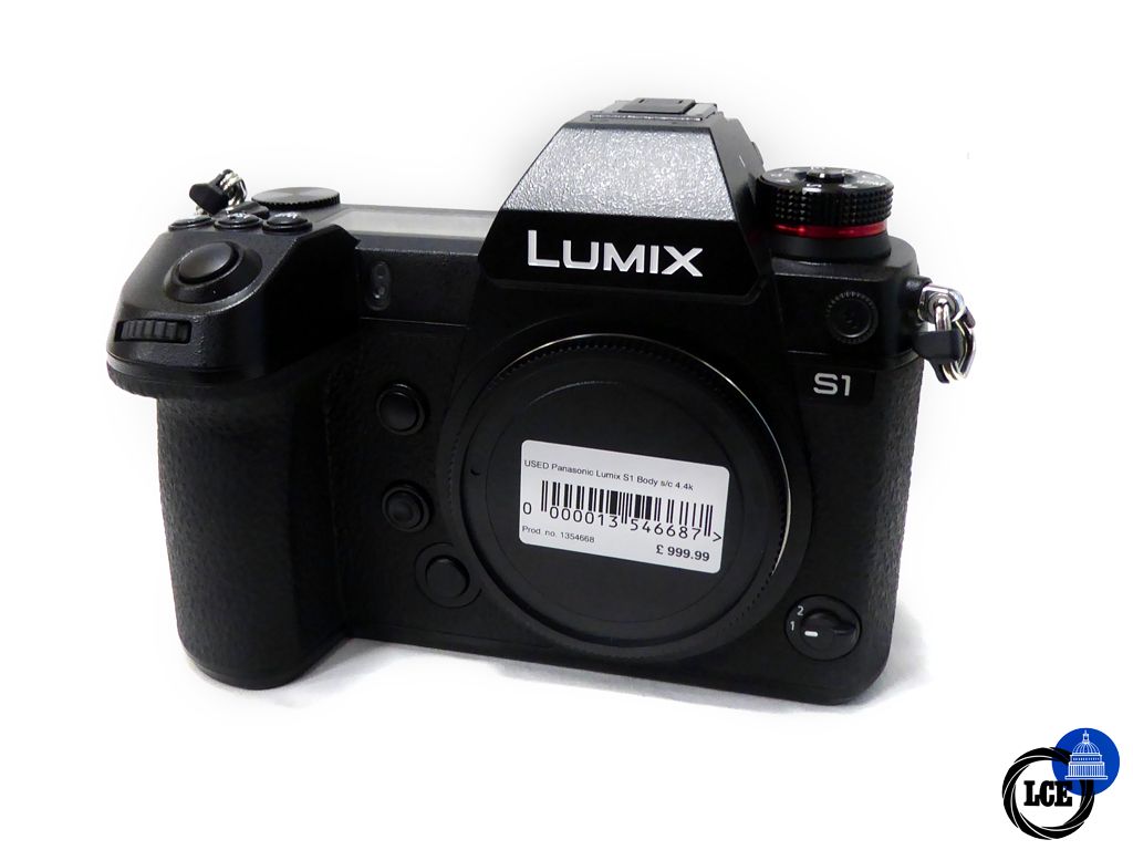 Panasonic Lumix S1 Body 4.4k Shutter Count