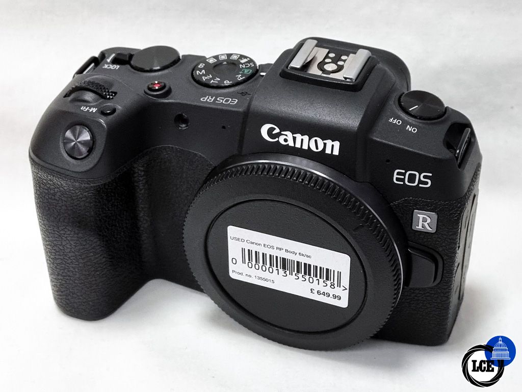 Canon EOS RP Body Low 6k Shutter Count