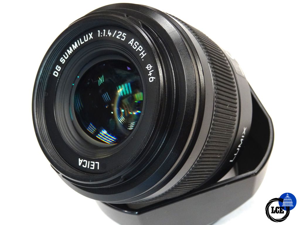 Panasonic 25mm  f1.4 Leica Summilux