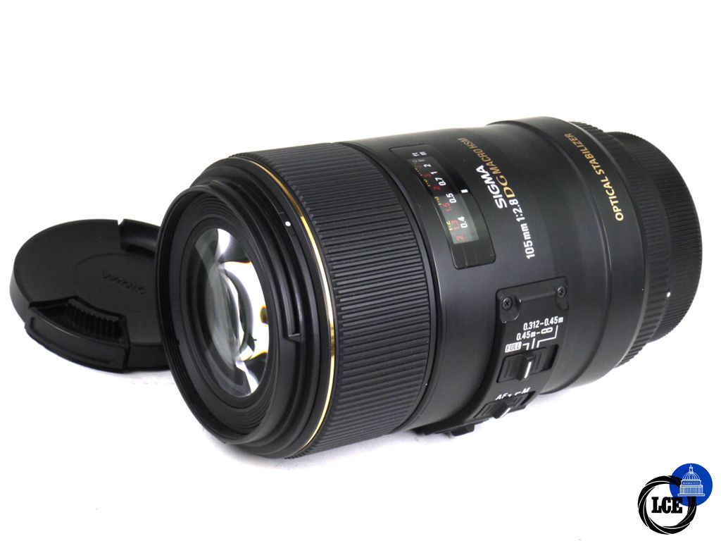 Sigma DG 105mm F2.8 Macro OS HSM - Canon EF Fitting