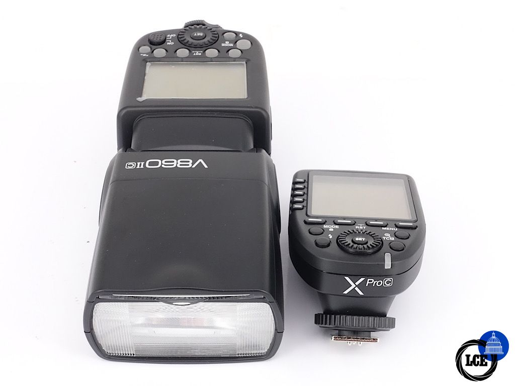 Godox V860 II C + Xpro Trigger Canon Fit - Boxed | 4*