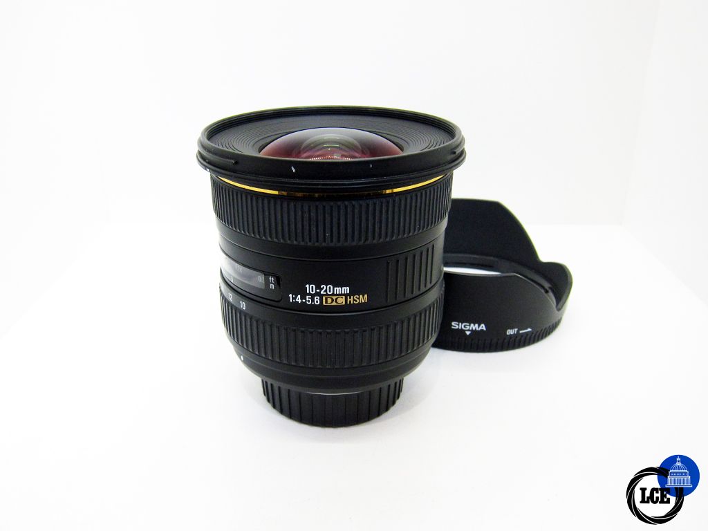 Sigma 10-20mm f/4-5.6 DC EX D HSM (Nikon Fitting) 