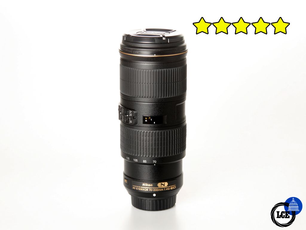 Nikon 70-200 f4 G ED VR N AF-S (Boxed with Case and Hood)