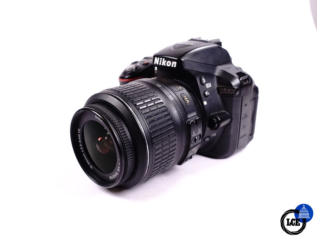 Nikon D5300 + 18-55mm f3.5-5.6 DX nikon lens