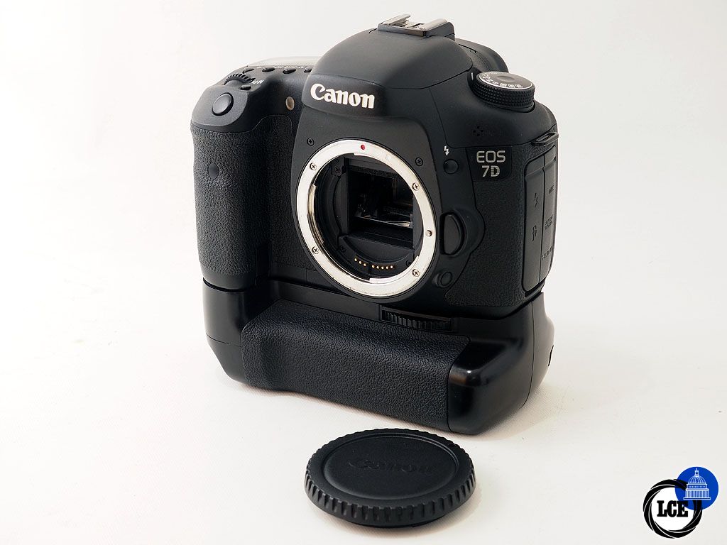 Canon EOS 7D + Third party BG-1E