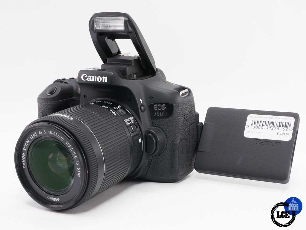 Canon EOS 750D + 18-55mm IS STM