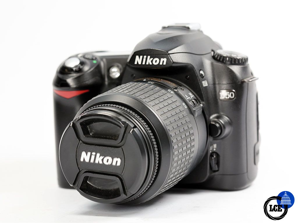 Nikon D50 + 18-55mm f/3.5-5.6G ED 