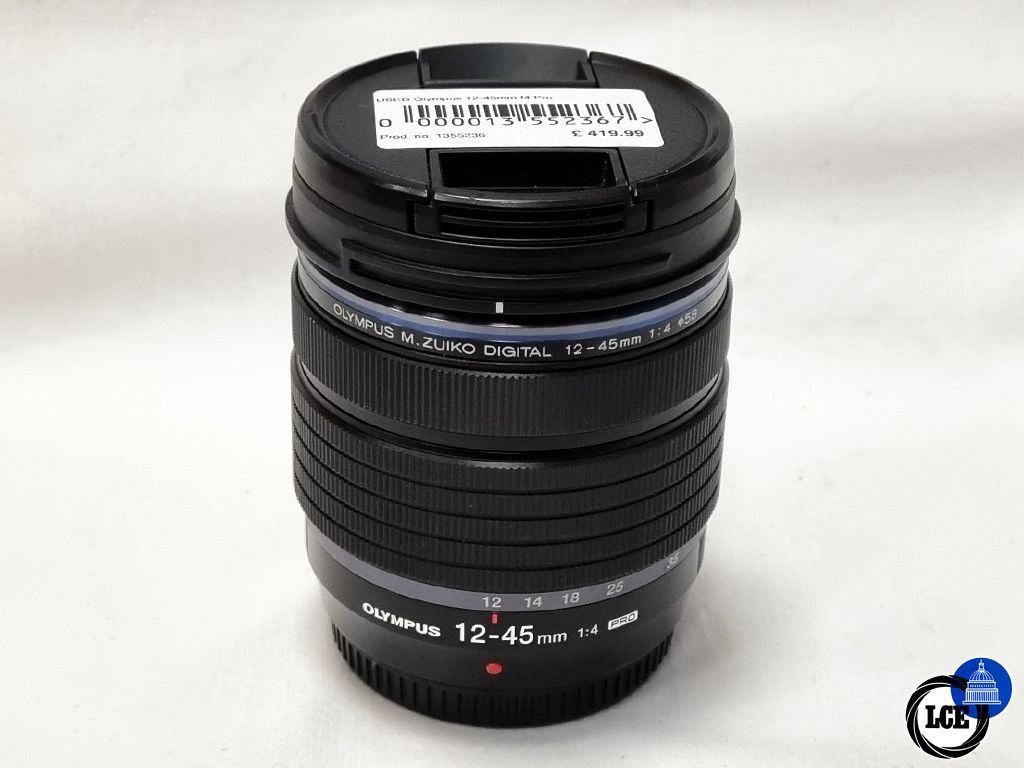 Olympus 12-45mm f4 PRO - Micro 4/3rds Fit