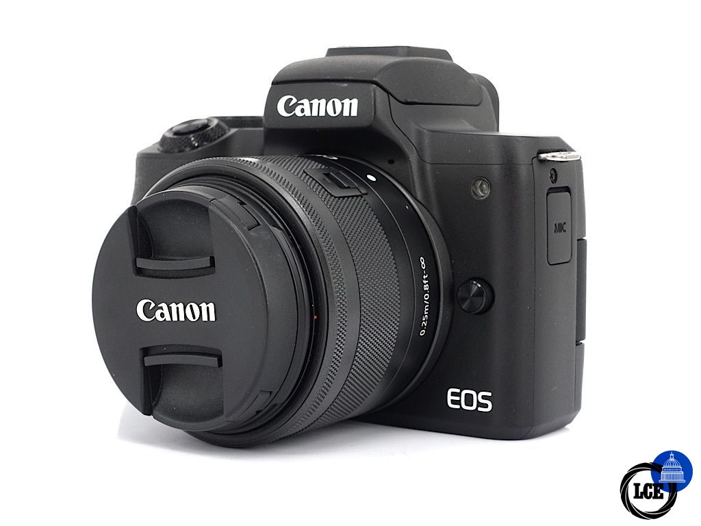 Canon EOS M50 II + EF-M 15-45mm 3.5-6.3 IS STM Boxed | 4*
