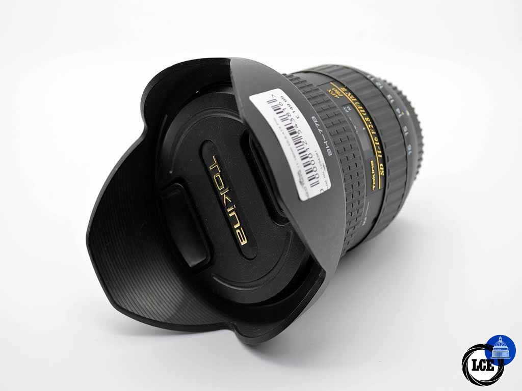 Tokina SD 11-16mm f/2.8 (IF) DX II Nikon-AF fit (inc Hood, has built-in AF motor)