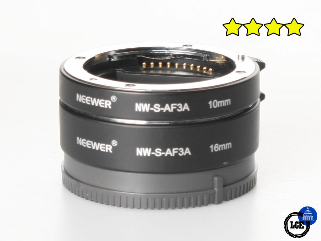 Neewer NW-S-AF3A 10&16mm Extension Tubes for Sony E-Mount
