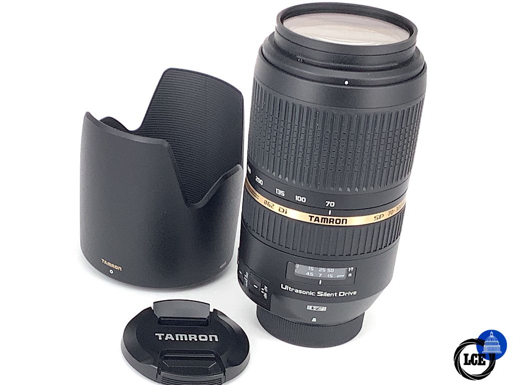 Tamron 70-300mm f4-5.6 SP USD VC in Nikon F fit