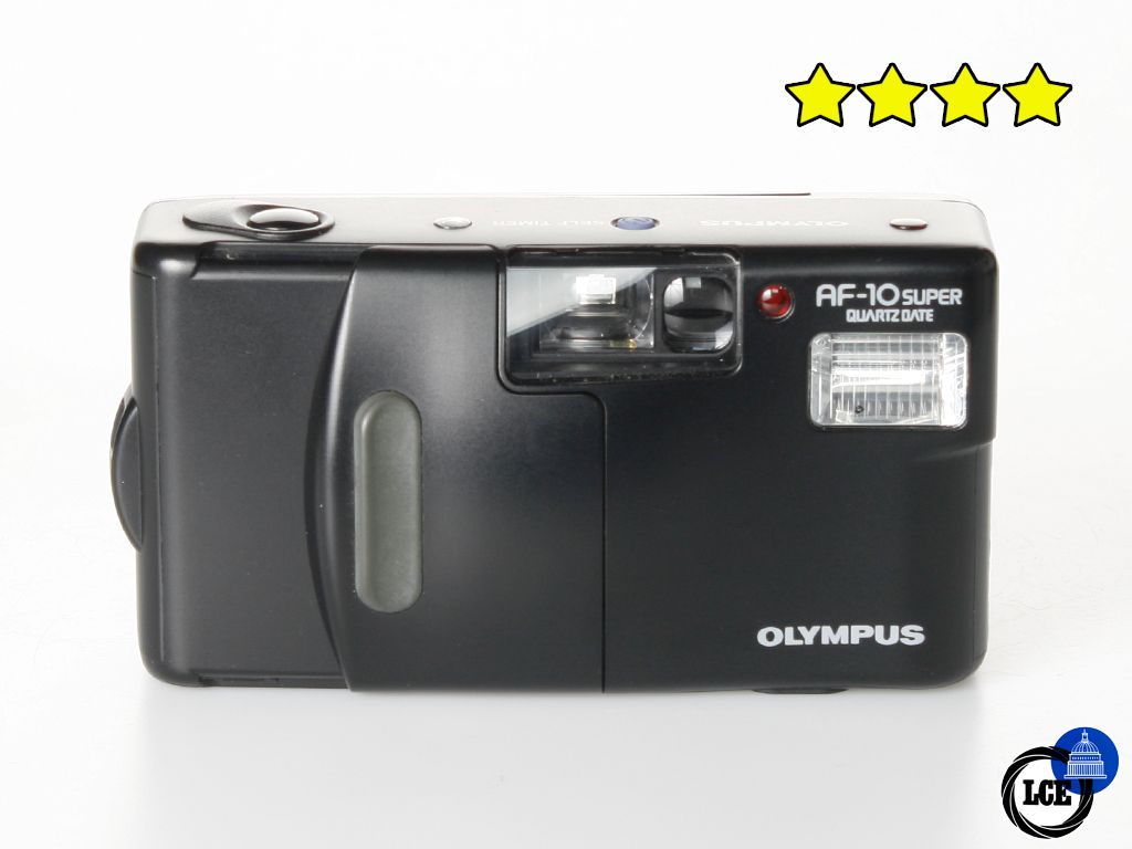 Olympus AF-10super QD (35mm Compact Camera) with Case