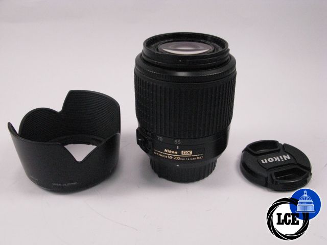 Nikon DX 55-200mm F4-5.6 Non VR