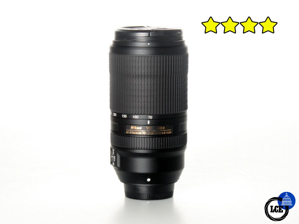Nikon 70-300mm f4.5-6.3 E ED VR ED AF-P (BOXED) with Hood Nikon 70-300mm f4.5-6.3 E ED VR ED AF-P (BOXED) with Hood