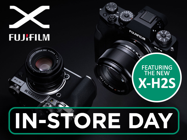 Fujifilm X Series Touch & Try Day ft. the X-H2S - Cancelled