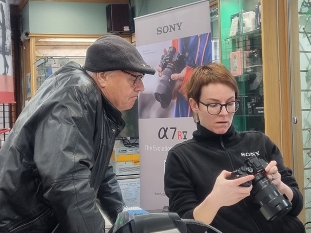 Sony In Store Day with Coffee and Mince Pies