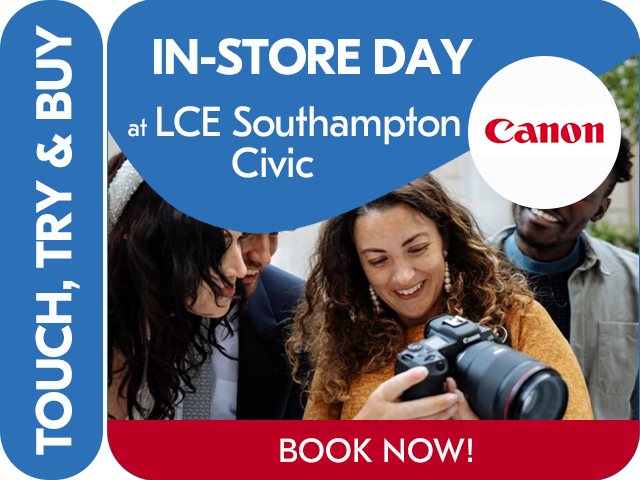Canon EOS R System Demo Day, including One-to-One Consultation Bookings