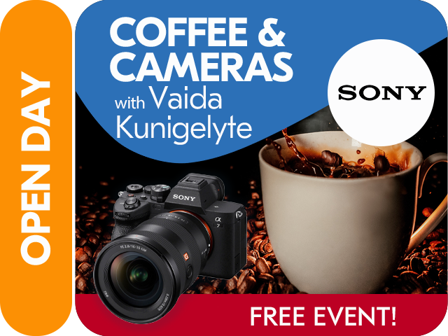 COFFEE & CAMERAS WITH SONY ALPHA