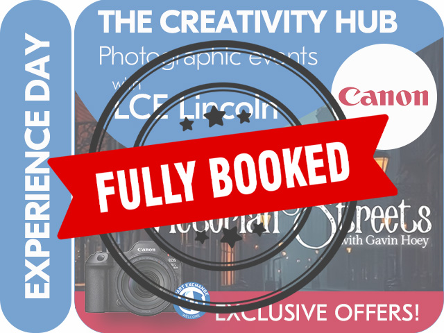 ****FULLY BOOKED**** CREATIVITY HUB PORTRAIT & FASHION WORKSHOP WITH CANON.