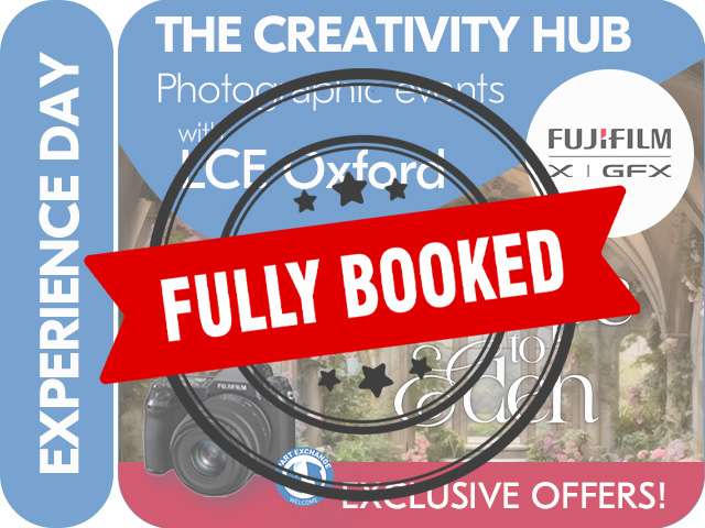 ****FULLY BOOKED**** CREATIVITY HUB PORTRAIT & FASHION WORKSHOP WITH FUJIFILM.