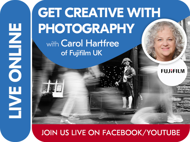 Get Creative with Photography, with Carol from Fujifilm UK - Live Stream