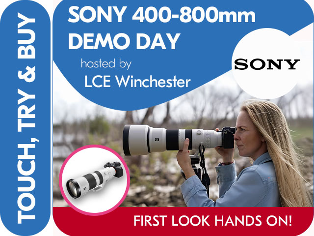 SONY 400-800mm FIRST LOOK DEMO DAY at LCE WINCHESTER