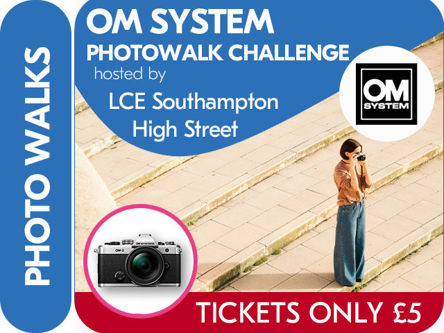 OM SYSTEM. STREET PHOTOGRAPHY PHOTOWALK CHALLENGE with LCE SOUTHAMPTON HIGH STREET