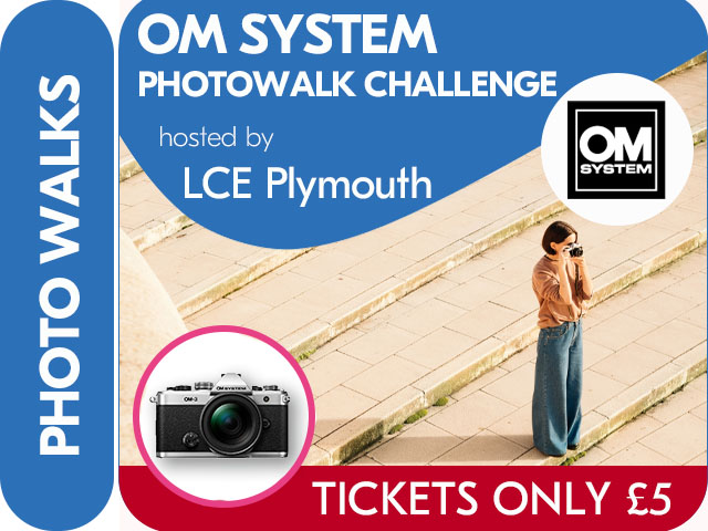 OM SYSTEM. STREET PHOTOGRAPHY PHOTOWALK CHALLENGE with LCE PLYMOUTH