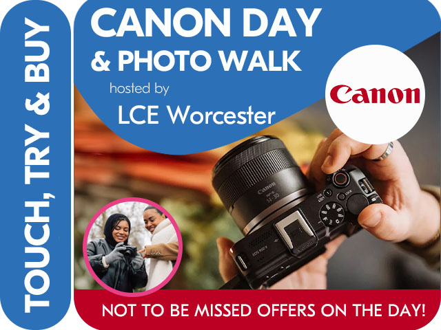 CANON DAY with LCE WORCESTER