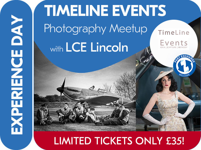 BATTLE OF BRITAIN AIRFIELD & RAF CREW WITH 1940'S MODELS with TIMELINE EVENTS & LCE
